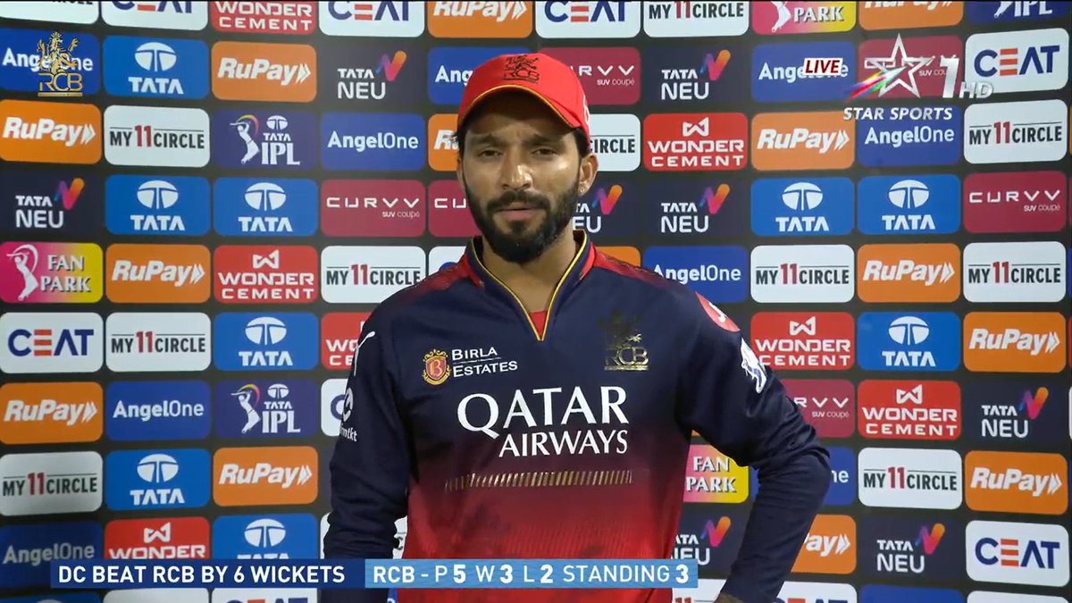 RCB won all of their 3 away matches in IPL 2025.

RCB lost all of their 2 home matches in IPL 2025.