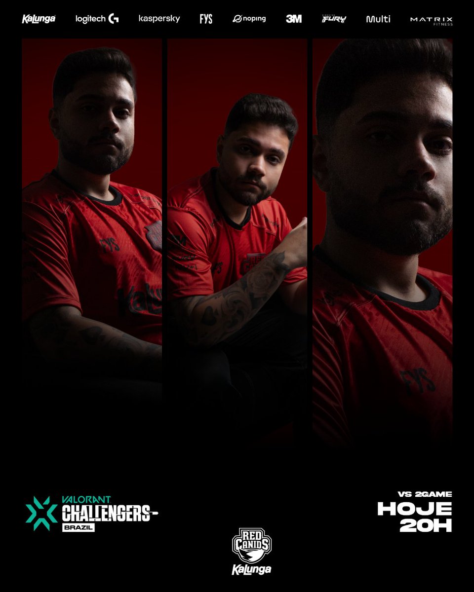 É ganhar ou ganhar! Enfrentaremos a 2G hoje, Matilha, às 20:00 valendo a vida na primeira etapa do Challengers 🔥

O jogo vai passar pelo canal oficial da <a href="/GamersClubVAL/">Gamers Club VALORANT</a> e o seu apoio é fundamental! #GoRED