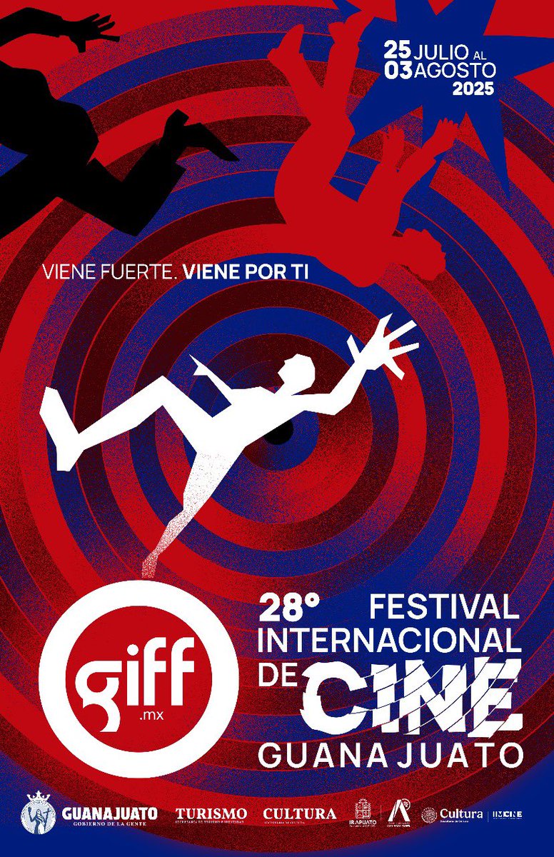 Habemus poster de la edición número 28 del GIFF (<a href="/giffmx/">Guanajuato Film Fest</a> ) homenajeando a VERTIGO de Alfred Hitchcock.

Este año, el tema del festival explora el cine como refugio, espejo y catarsis frente a la ansiedad colectiva y la incertidumbre global.

La edición se llevará a cabo del 25 de
