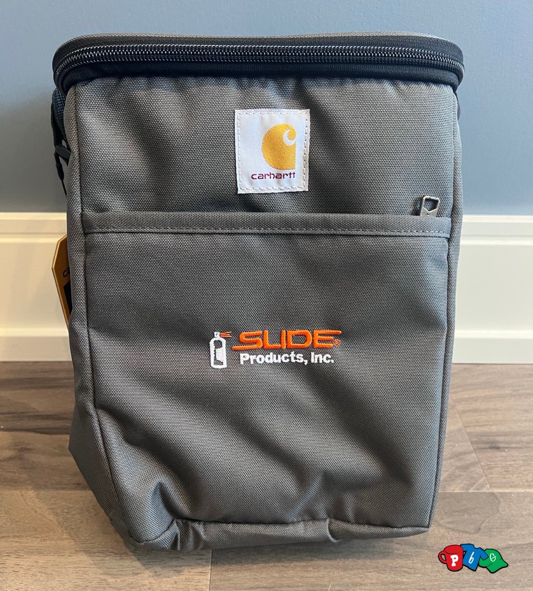 PromosByGeorge's tweet photo. Cool project alert! Thank You Michael Muth of @Slideproducts for the opportunity to provide their insulated #Carhartt cooler bags! They’re not only functional but a great way to keep their brand front and center at work or on the road! #promoproductswork #thankyouthursday https://t.co/CYAKlDOB0q