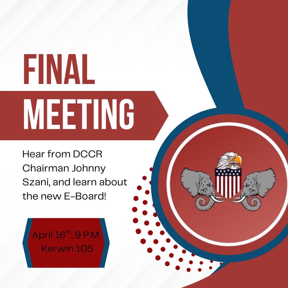 Huge <a href="/AmericanCRs/">AU College Republicans</a> announcements coming soon… we are so back!
