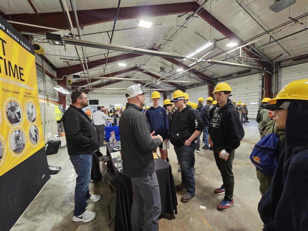 Our 9th grade students a Try Trades event in Big Flats today.  They were able to learn about dozens of careers in the trades and get hands on experience!  They even ran heavy equipment!  
#GOPANTHERS!
#CareerDevelopmentCouncil