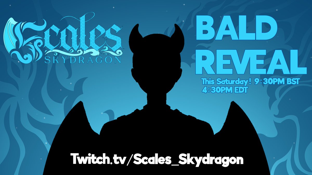 Scales Skydragon π©΅ππ VTuber (@scalesvt) on Twitter photo It's Happening! Bald Dragon Incoming!
Model Updates done of course by the very talented: <a href="/fie_fuwa/">Fuwafie βοΈ COMMS OPEN</a>
#VTuber #ENVTuber #Debut #Reveal #Stream #Twitch #Bald #BaldVTuber #Dragon #BaldDragon It's Happening! Bald Dragon Incoming!
Model Updates done of course by the very talented: <a href="/fie_fuwa/">Fuwafie βοΈ COMMS OPEN</a>
#VTuber #ENVTuber #Debut #Reveal #Stream #Twitch #Bald #BaldVTuber #Dragon #BaldDragon