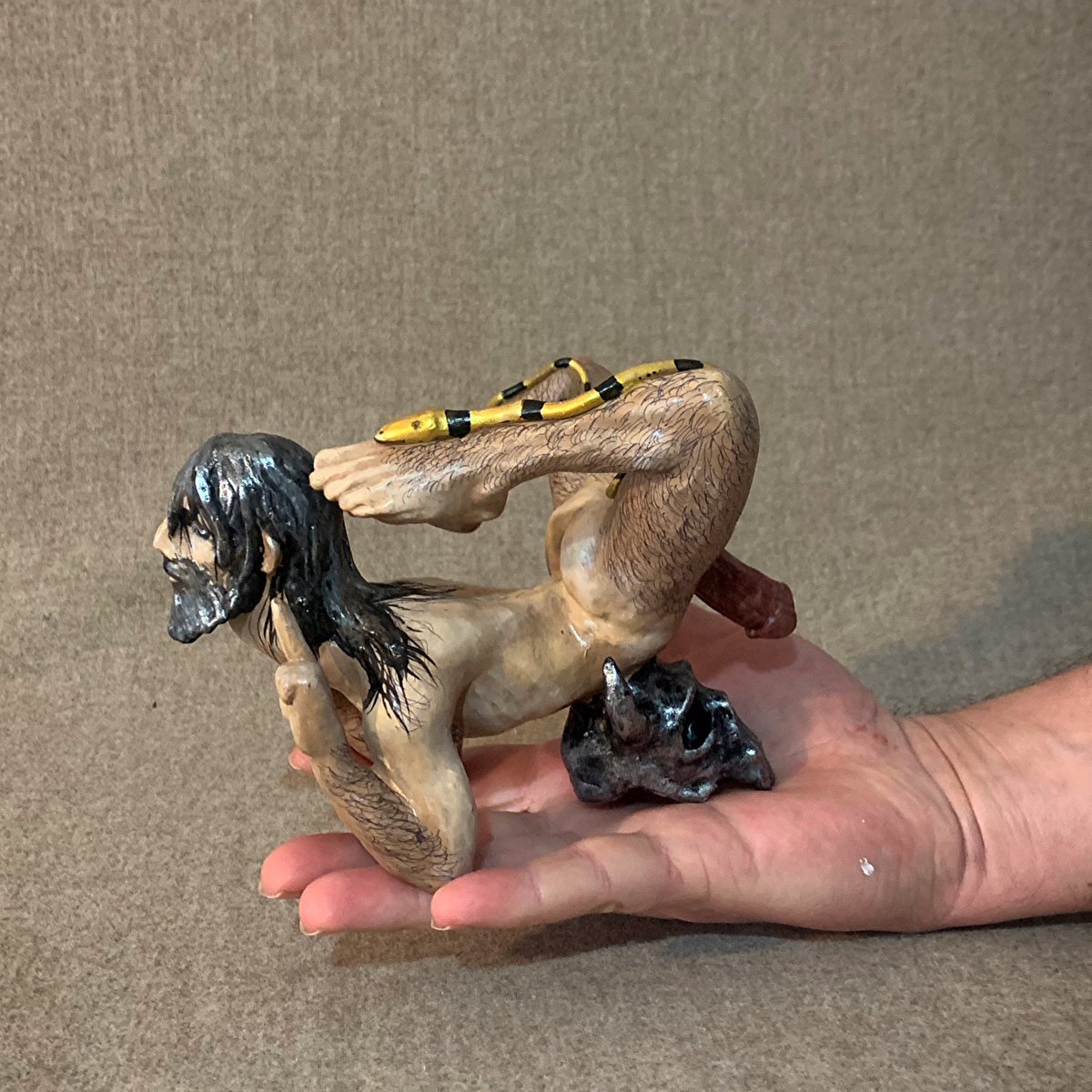 Alex_Gordenkov's tweet photo. Shaman..short video. The statuette is available for purchase. Follow the direct link below ⬇️ #gayart #homoart #homoerotic #nakedmale https://t.co/X9AFXALa9Q