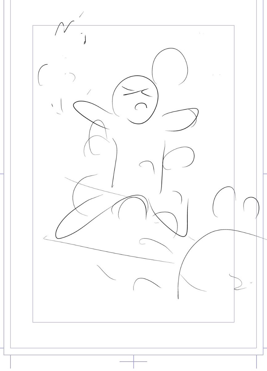 作品ごとに雑になっていく私のネームみて 