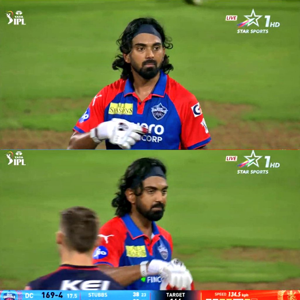 This is his ground , This is his crowd, this is his jungle celebration from KL Rahul