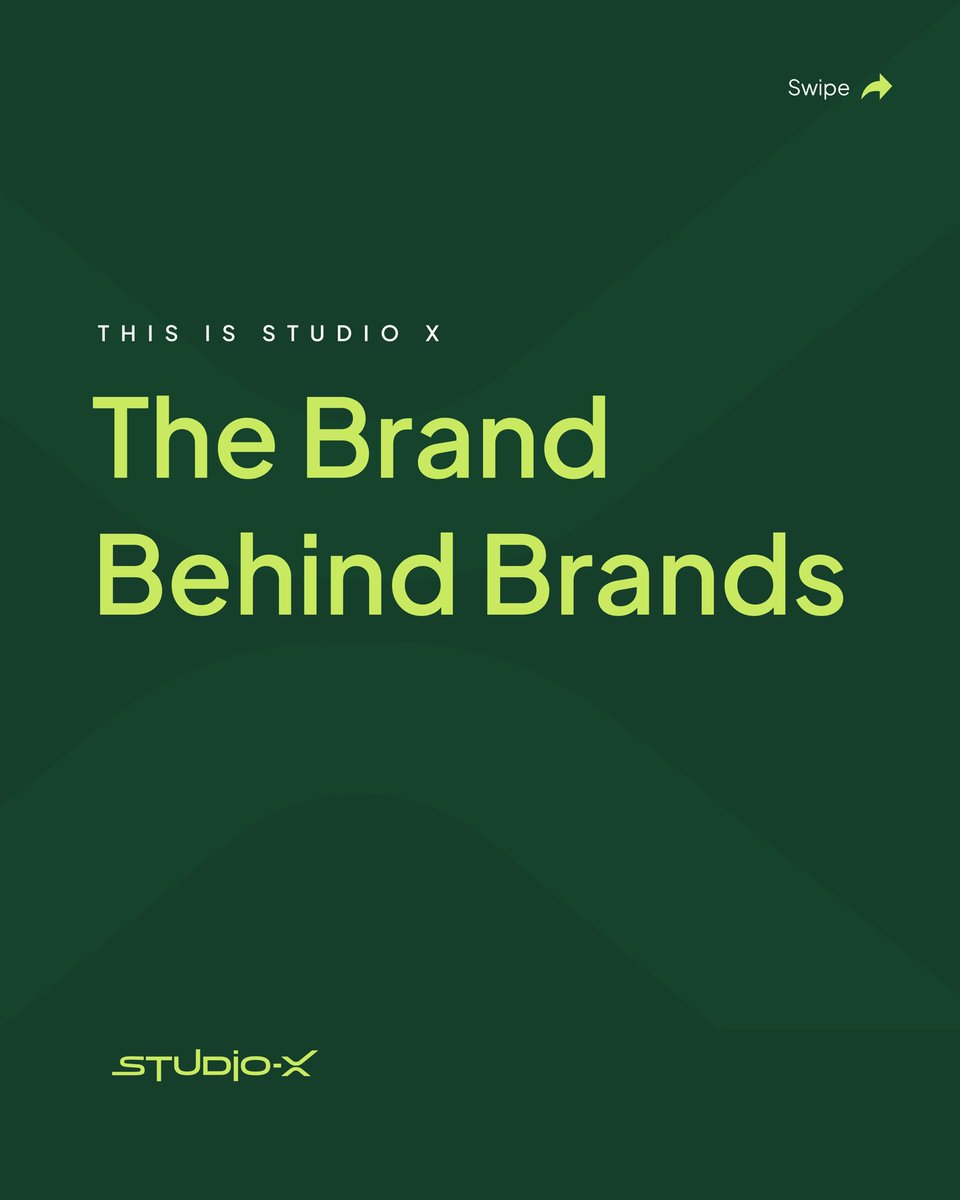 Studio X tweet media