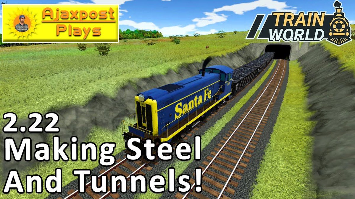 ajaxpost's tweet photo. A new steel plant opens up in Memphis, for which I need to supply ore and coal from nearby mines. So easy ... except that this is me playing!! Better news, though, we discover electricity!
Watch: https://t.co/6RkDO3sfms  
#trainworld #indiegame #letsplay https://t.co/1HUkDo5HsW