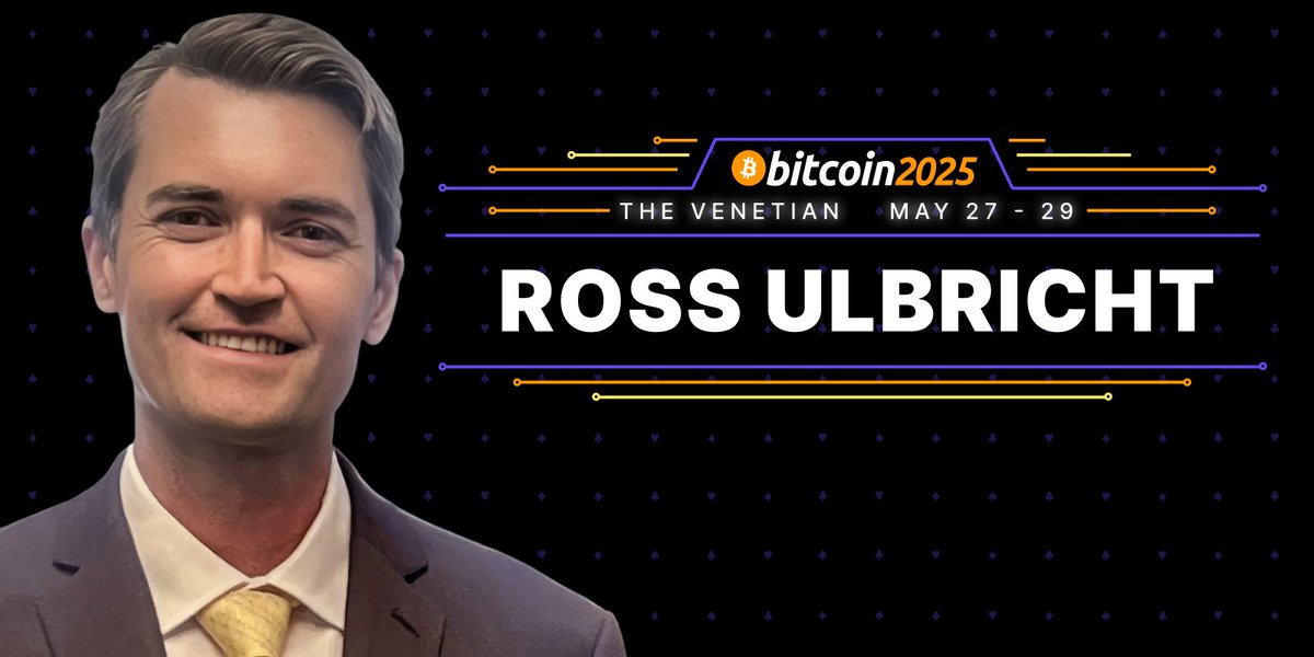 Ross Ulbricht (@realrossu) on Twitter photo It's official. I am excited to announce that I will be making my first public appearance and speech since my release from prison at <a href="/TheBitcoinConf/">The Bitcoin Conference</a> in Las Vegas!
If you want to come see me in person, use promo code ROSS to get 10% off your ticket: tickets.b.tc/event/bitcoin-… It's official. I am excited to announce that I will be making my first public appearance and speech since my release from prison at <a href="/TheBitcoinConf/">The Bitcoin Conference</a> in Las Vegas!
If you want to come see me in person, use promo code ROSS to get 10% off your ticket: tickets.b.tc/event/bitcoin-…