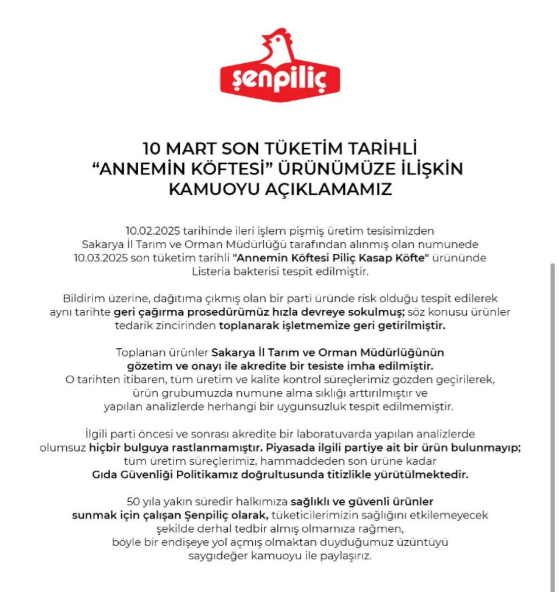 Boş boş konuşup yüzbinlerce insanın ekmeğiyle oynamayın şenpiliç