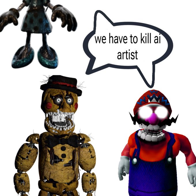 davizin123sms's tweet photo. HELL YEAG!!!111!!
#thereturntofreddys #theroadthatfalls #fnaw #fivenightsatwarios #fsaw #fiveshowsatwarios #fnati #fivenightsattreasureisland #oblituscasa #abandonedenigma
characters belong to:@RadianceG_mes, @WwwWario1
@KriyaStudios and @PlayStation https://t.co/WP4ra3WvYS