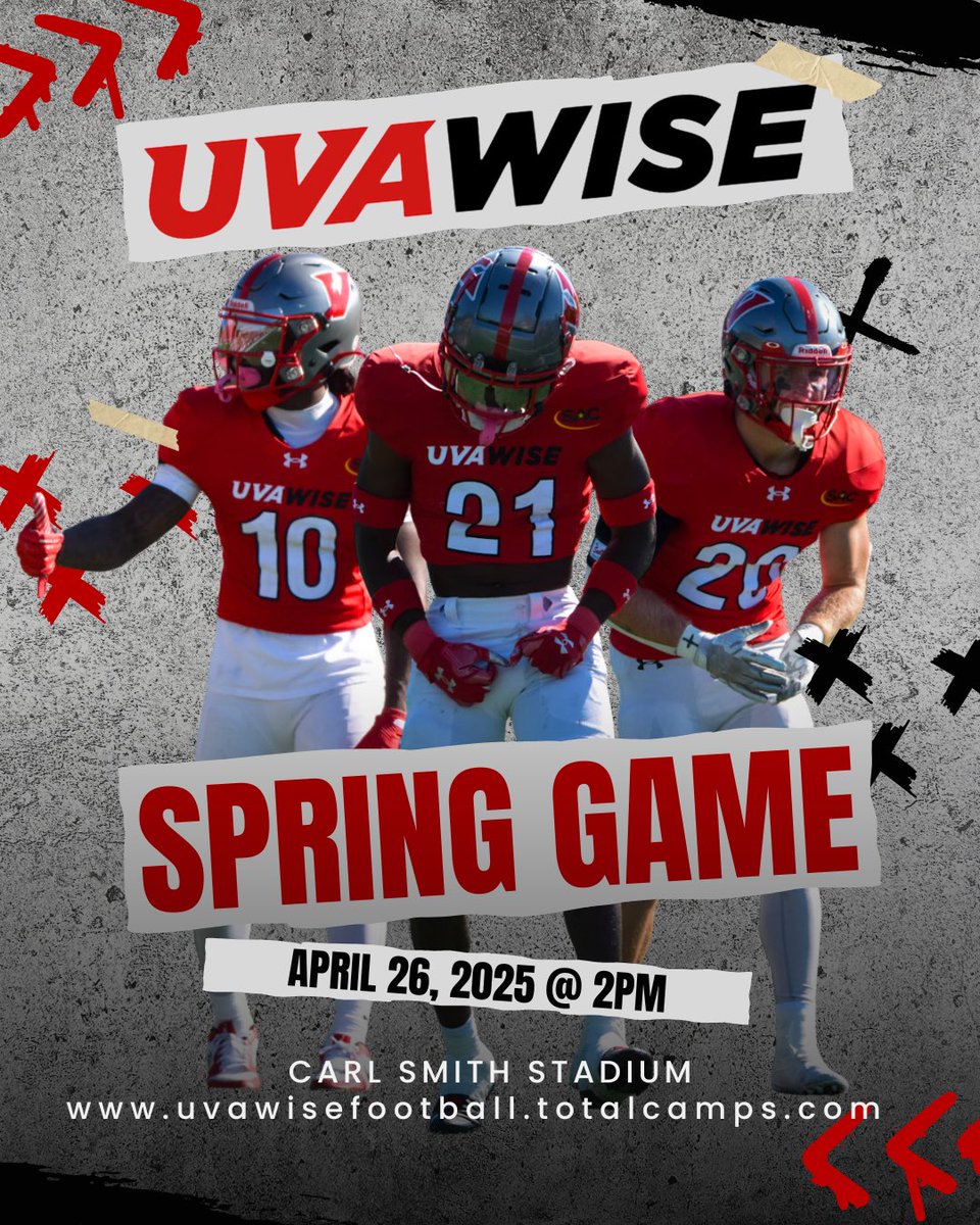 Kadyn Pace (@kadynpace) on Twitter photo I will be at <a href="/UVAWiseCavsFB/">UVA Wise Football</a> on April 26th for the Spring Game and Junior Day. Thankful for the opportunity.
<a href="/CoachGouldLB/">Coach Gould</a> <a href="/coachhollisjr/">Joe Hollis</a> <a href="/CoachSteele24/">Hunter</a> <a href="/Coach_Blev/">Coltin Blevins</a> <a href="/NorthJacksonFB/">North Jackson Football</a> I will be at <a href="/UVAWiseCavsFB/">UVA Wise Football</a> on April 26th for the Spring Game and Junior Day. Thankful for the opportunity.
<a href="/CoachGouldLB/">Coach Gould</a> <a href="/coachhollisjr/">Joe Hollis</a> <a href="/CoachSteele24/">Hunter</a> <a href="/Coach_Blev/">Coltin Blevins</a> <a href="/NorthJacksonFB/">North Jackson Football</a>
