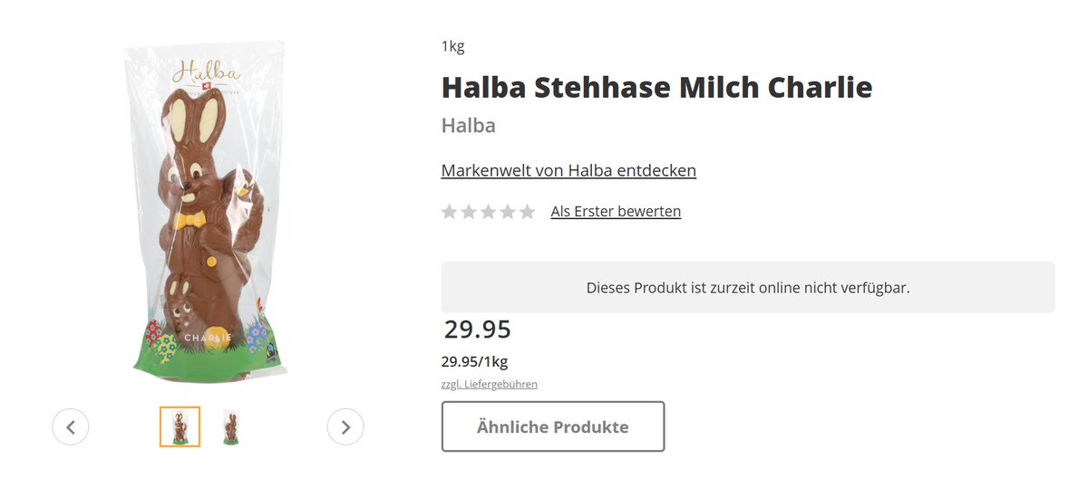 AnianLiebrand's tweet photo. Auch @coop_ch verkauft nun "Sitz- und Stehhasen" statt "Osterhasen". Wie weit soll Anbiederung noch gehen? Als ein anonymer Mob online gegen den Mohrenkopf stänkerte, nahm die @migros das Produkt sofort aus dem Sortiment. Reagieren die Detailhändler-Multis auch, wenn normale Bürger gegen solchen Schwachsinn protestieren? Wer macht mit und sagt diesen "Woke"-Läden mal die Meinung?