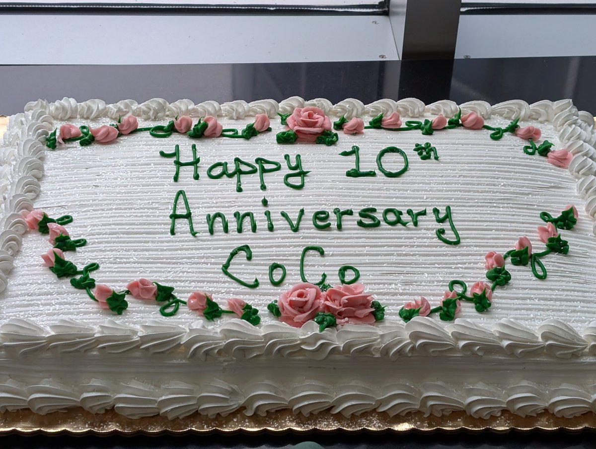 Happy 10th anniversary CoCo
<a href="/BinghamtonCoCo/">Binghamton Center of Complex Systems (CoCo)</a>
#NERCCS2025
