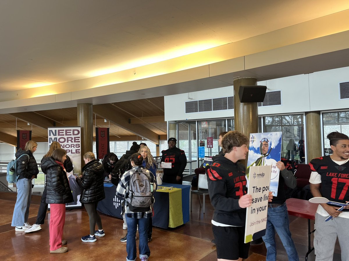 Jim Catanzaro (@lfc_football) on Twitter photo Be the Match— sign up for the registry today until 2pm in the Mohr Student Center!
<a href="/TalleyBoneMarro/">Andy Talley Bone Marrow Foundation</a> Be the Match— sign up for the registry today until 2pm in the Mohr Student Center!
<a href="/TalleyBoneMarro/">Andy Talley Bone Marrow Foundation</a>