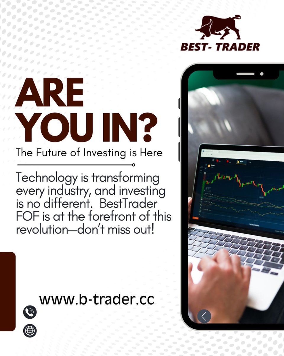 best_traderEN's tweet photo. Technology is transforming every industry, and investing is no different. AI-driven trading is smarter, faster, and more profitable than traditional methods, offering a unique opportunity for anyone to grow their wealth effortlessly.

https://t.co/5XdVJS3VEp

#FutureOfFinance https://t.co/sFrqZBF4XI