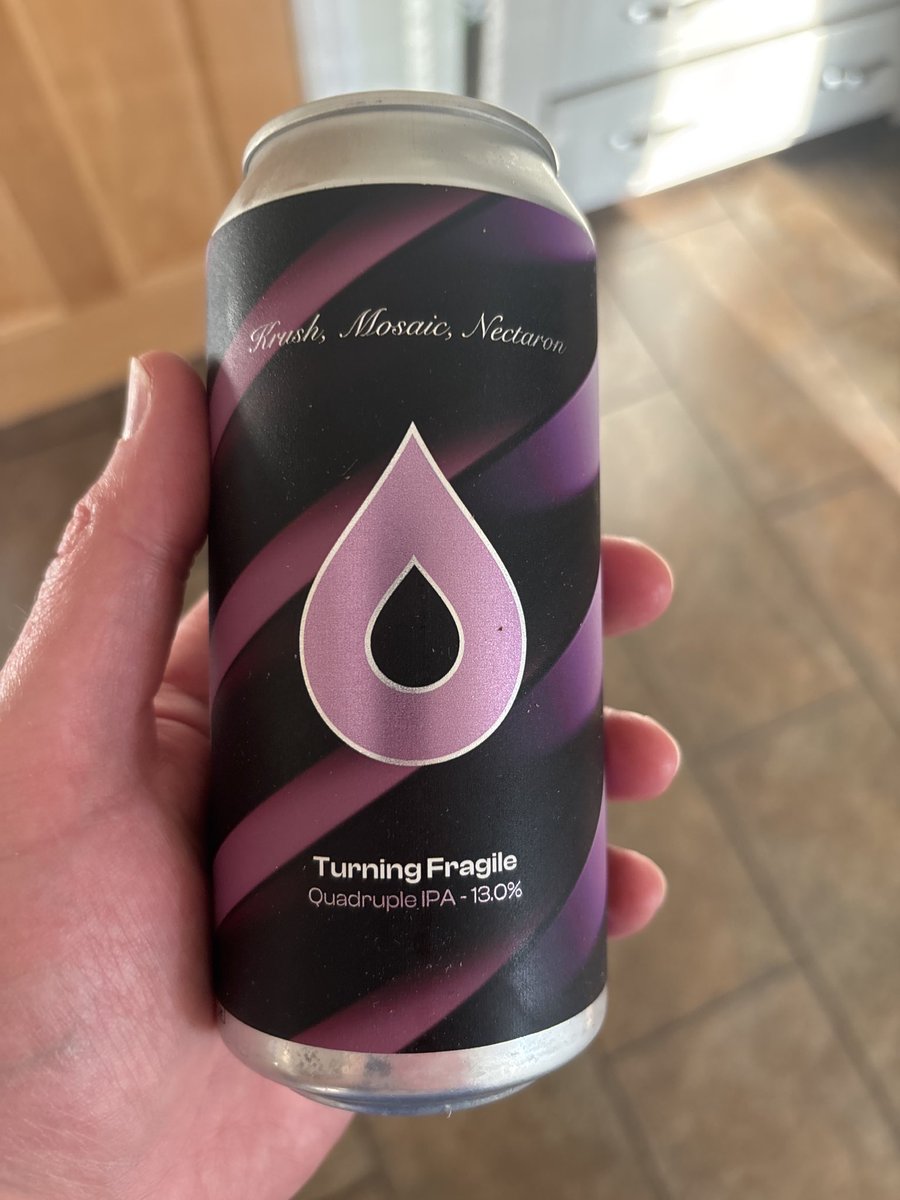 Absolute banger of a beer 13% QIPA recommend this 4.6/5