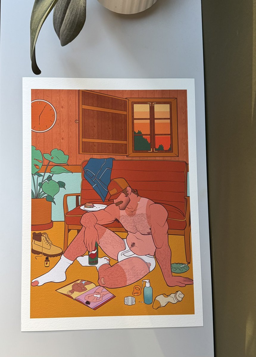 GIVEAWAY! 
I’m giving away this “Alone Time” a3 fine art print hand signed!