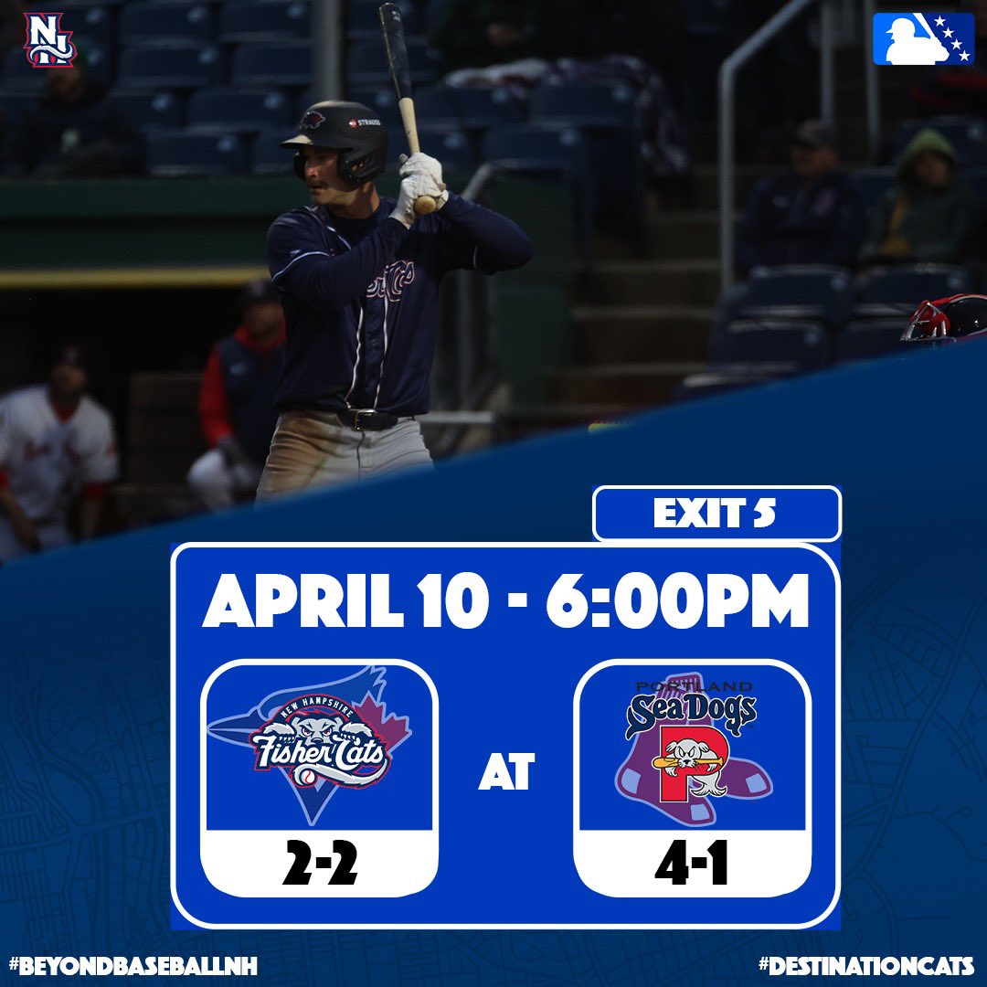 New Hampshire Fisher Cats tweet media
