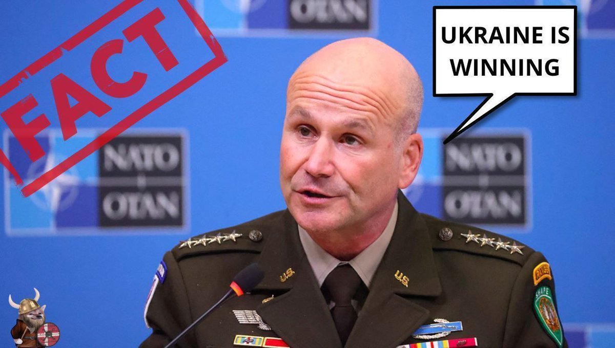 JoelTheDane's tweet image. TRUTH UNCOVERED: How the USA REALLY Views ruzzia's War in Ukraine 

THIS BLEW MY MIND !!!

Statements of the US Supreme Allied Commander &amp;amp; Commander of US Troops in Europe, stands in VERY sharp contrast to the Trump-Musk Regime.

(Full video in the comments below)

1/22 🧵 thread
