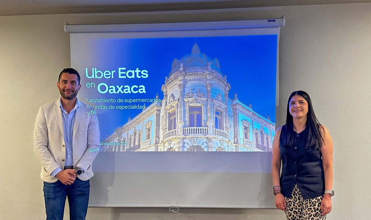 En conferencia de prensa, el Subsrio. de Fomento Económico y Atracción a la Inversión, <a href="/i_igoaragon/">Iñigo Aragon</a> y representantes del corporativo <a href="/UberEats/">Uber Eats</a> México, anunciaron la incorporación del servicio de Uber Eats en supermercados y tiendas de distintos giros comerciales a la plataforma.