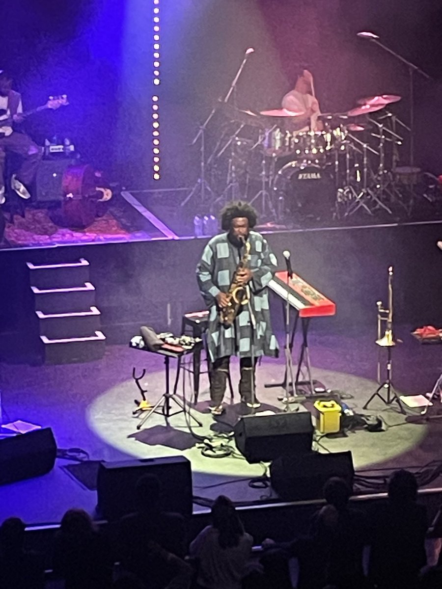 Kamasi Washington was outstanding last night in the Opera House. What a treat.