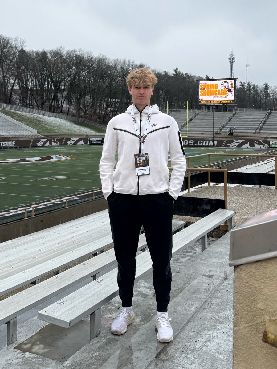 hunterniklos's tweet image. It was great visiting @WMU_Football. Loved talking to @Coach_OLeary and @Coach_Snuggs about the defense!
#EAT I #BroncosReign