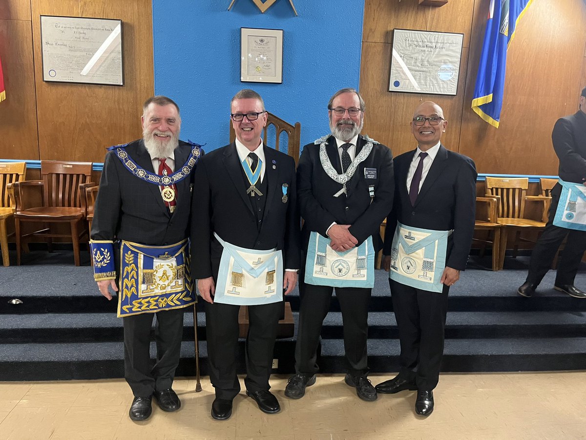 168HighlandsU's tweet photo. Thanks to everyone who joined us on Tuesday evening for a fantastic presentation and meeting. We look forward to hosting you again, on April 22 for a MM degree, and May 13 for our next business meeting + education. We tyle at 7:30. Festive boards are before, at 6:30. https://t.co/lC7vTUmrOf