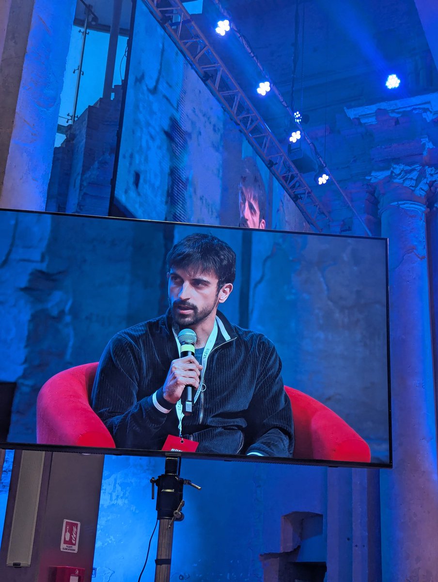 BaghdadBrian's tweet photo. Standing ovation for Yuval Abraham at #IJF25 after screening No Other Land. https://t.co/dDbDRHKvo5