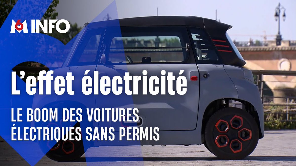 dmeance's tweet photo. Le succès des voitures électriques sans permis https://t.co/nvWtXdT6wd via @YouTube @m6info
@CitroenFrance @FiatFr @AixamMega #Citroën #AMI #CitroënAMI #Fiat #Topolino #Aixam #Voitures #Electriques #SansPermis #Succès https://t.co/EI3sXDyClH