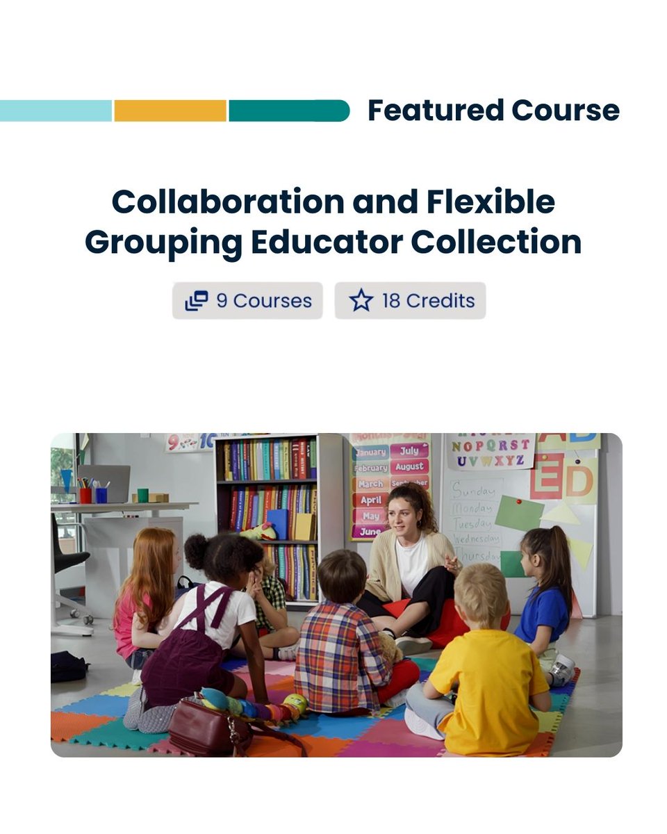 Grow in your knowledge of student-centered small group planning, co-teaching best practices, and more by exploring “The Collaboration and Flexible Grouping Educator Collection” today! Register at spedsupport.tea.texas.gov/learning-libra…