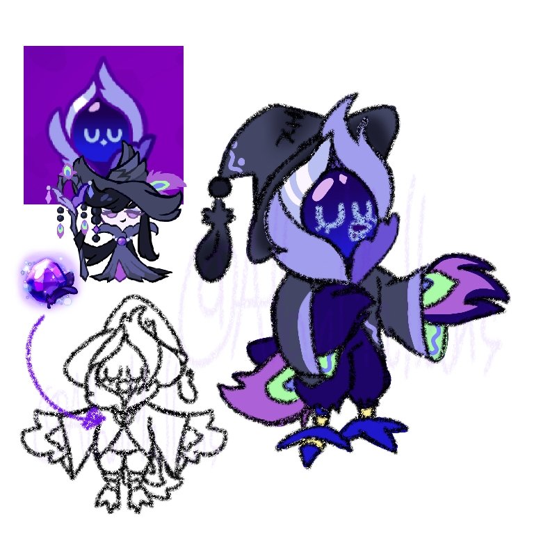 AllanMallans's tweet photo. inspired by @luvlibabyy ..... we need to make more pet society

#cookierunovenbreak #crowberrycookie https://t.co/F097YBWQBX