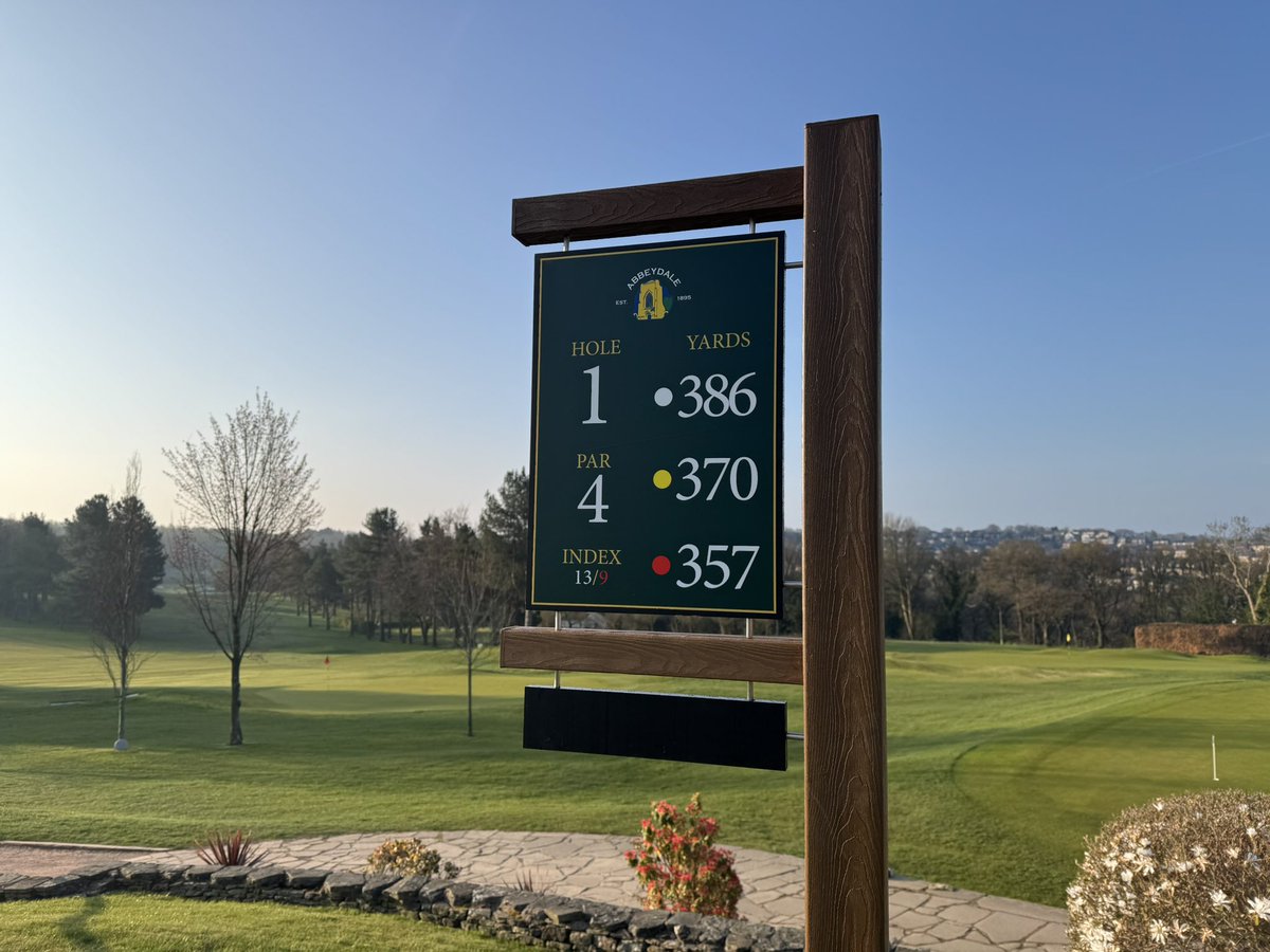 Abbeydale Golf Club tweet media