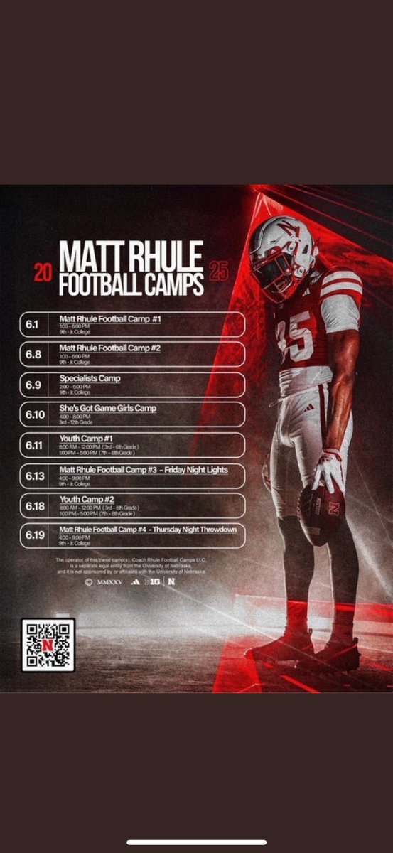 Thanks <a href="/taylor4richards/">Taylor Richards</a> for the camp invite!