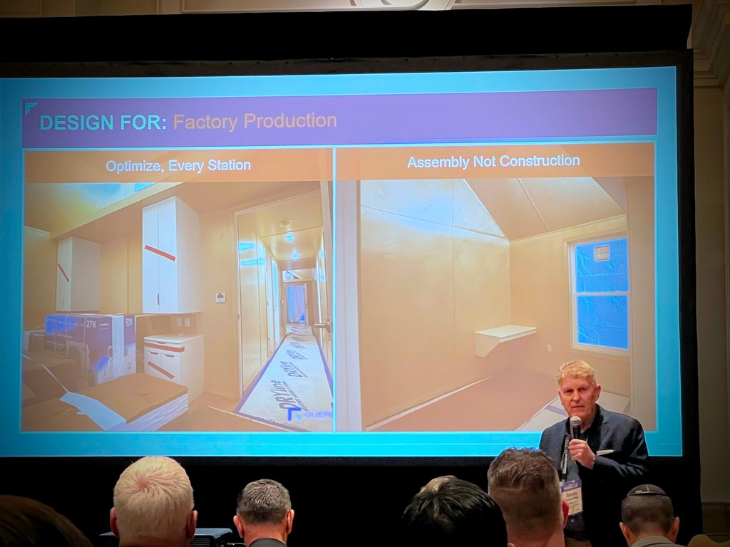 GuerdonModular's tweet image. Guerdon CEO Tommy Rakes joined the “Rising from the Ashes” panel at #WorldOfModular to share how a coordinated modular effort delivered housing to fire-displaced residents in Maui—on an unprecedented timeline. #MauiStrong #ModularConstruction #GuerdonBuilt