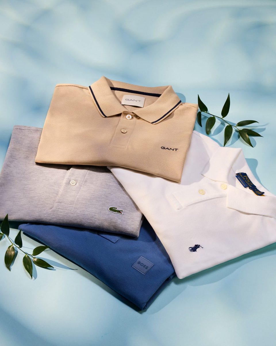 Update your polo rotation with GANT 👕  Refresh your wardrobe 🔗 frasers.visitlink.me/dLs4Pd 

#GANT #FRASERS #LifeStyledByFRASERS