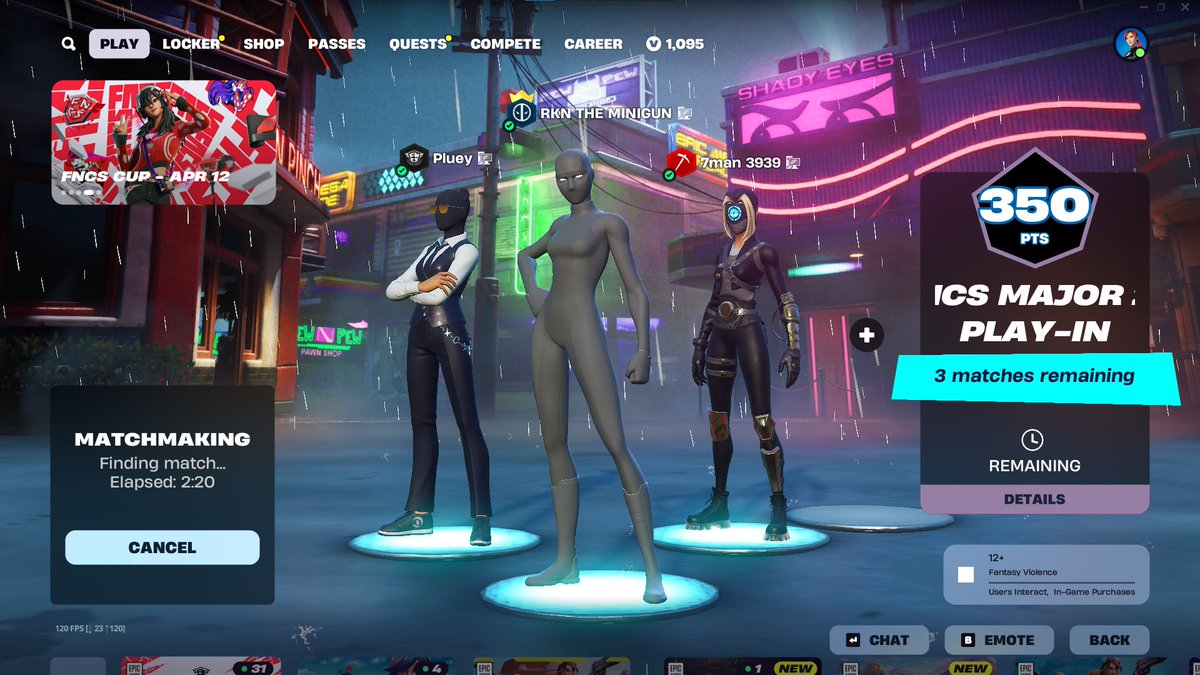 Qualled <a href="/Pluey5/">RVL Pluey</a> <a href="/7man_fn/">7man</a> 
didn't get the last queue