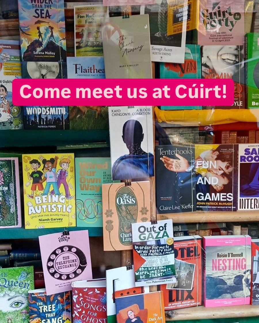 Skein Press (@skeinpress) on Twitter photo We’ve an action-packed three days of literary festivities ahead of us at <a href="/CuirtFestival/">Cúirt Festival</a>! Tickets for all these events available via the links on our website, we hope to see you at some of them, happy reading and happy 40th Cúirt! 📖🤍🧁 #TheOasis #TheFairyQueen #WhalesandWhales We’ve an action-packed three days of literary festivities ahead of us at <a href="/CuirtFestival/">Cúirt Festival</a>! Tickets for all these events available via the links on our website, we hope to see you at some of them, happy reading and happy 40th Cúirt! 📖🤍🧁 #TheOasis #TheFairyQueen #WhalesandWhales