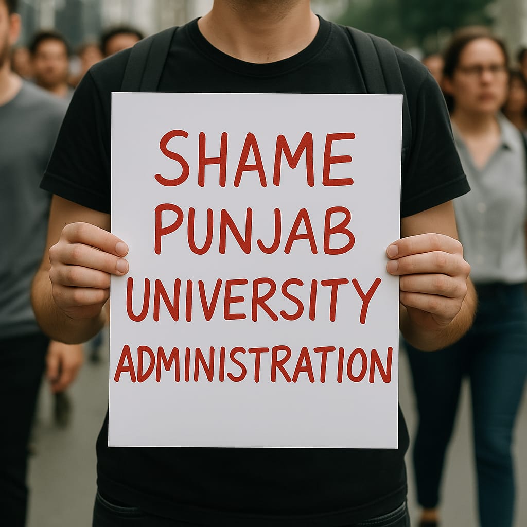 Myself_Asadi's tweet photo. The DSA office of Punjab University must be audited immediately. Students have the right to transparency. Corruption can't be hidden behind fake policies and social media targeting.
#SavePUstudents https://t.co/YaMN48VDci