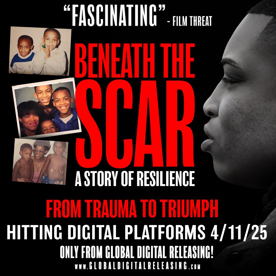 "Fascinating!" - <a href="/FilmThreat/">Film Threat</a> 

BENEATH THE SCAR: A STORY OF RESILIENCE comes to digital platforms tomorrow!