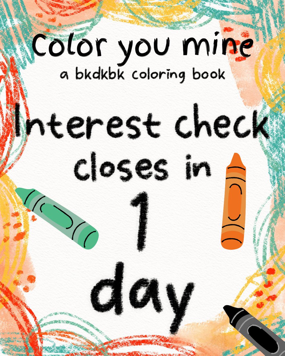 Color You Mine: BKDKBK Coloring Book tweet media