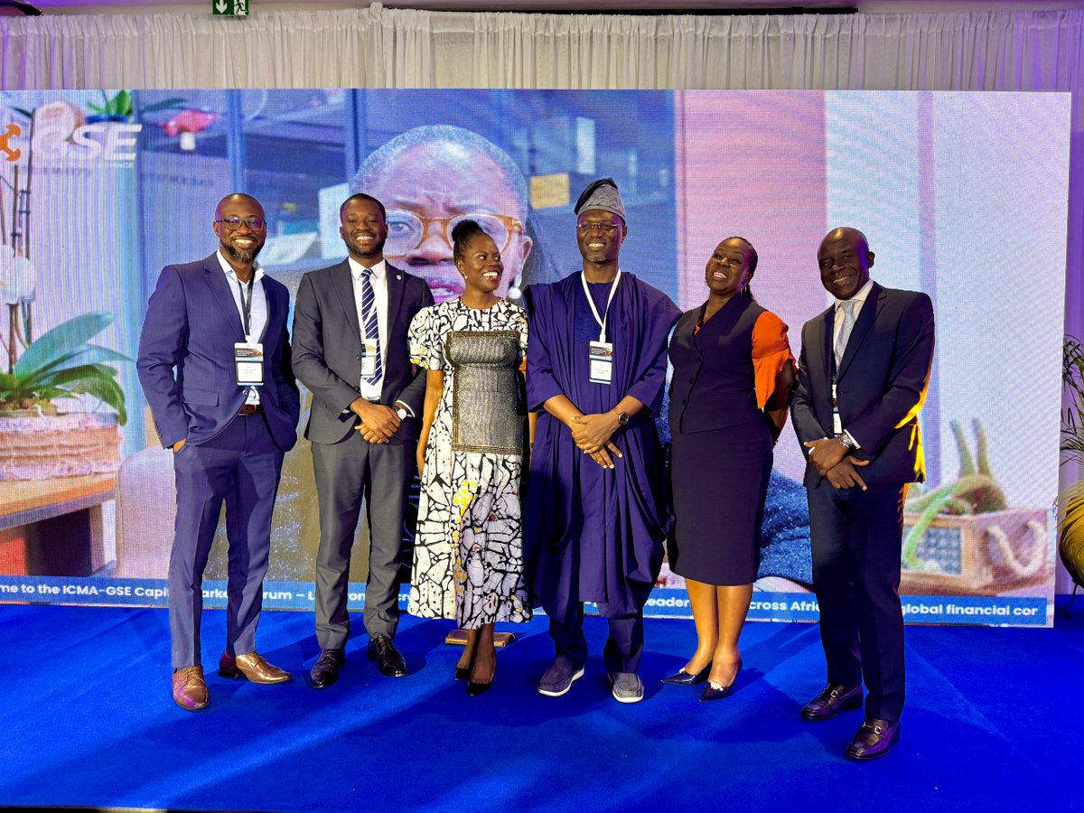 StanbicBankGH's tweet image. The ICMA–GSE Bond Market Forum was a day of impactful discussions and valuable networking! We're excited to put the key insights shared into action and unlock new opportunities to drive the growth of Africa’s capital markets.

#ICMA #GSE #BondMarkets #NurtureWithStanbic