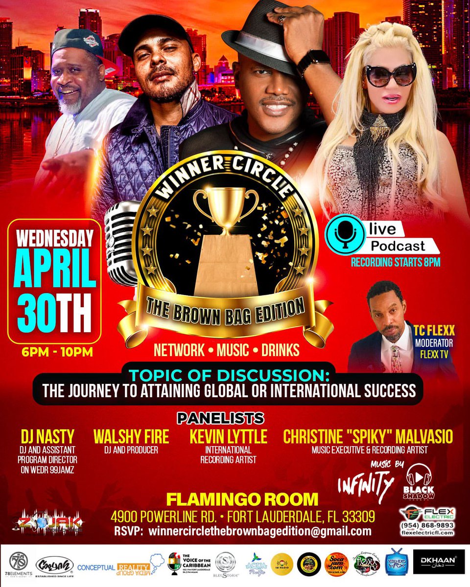 honorebel's tweet image. I need everyone support on Wednesday April 30th @ The Flamingo Room 4900 Powerline Road Fort Lauderdale Fl.