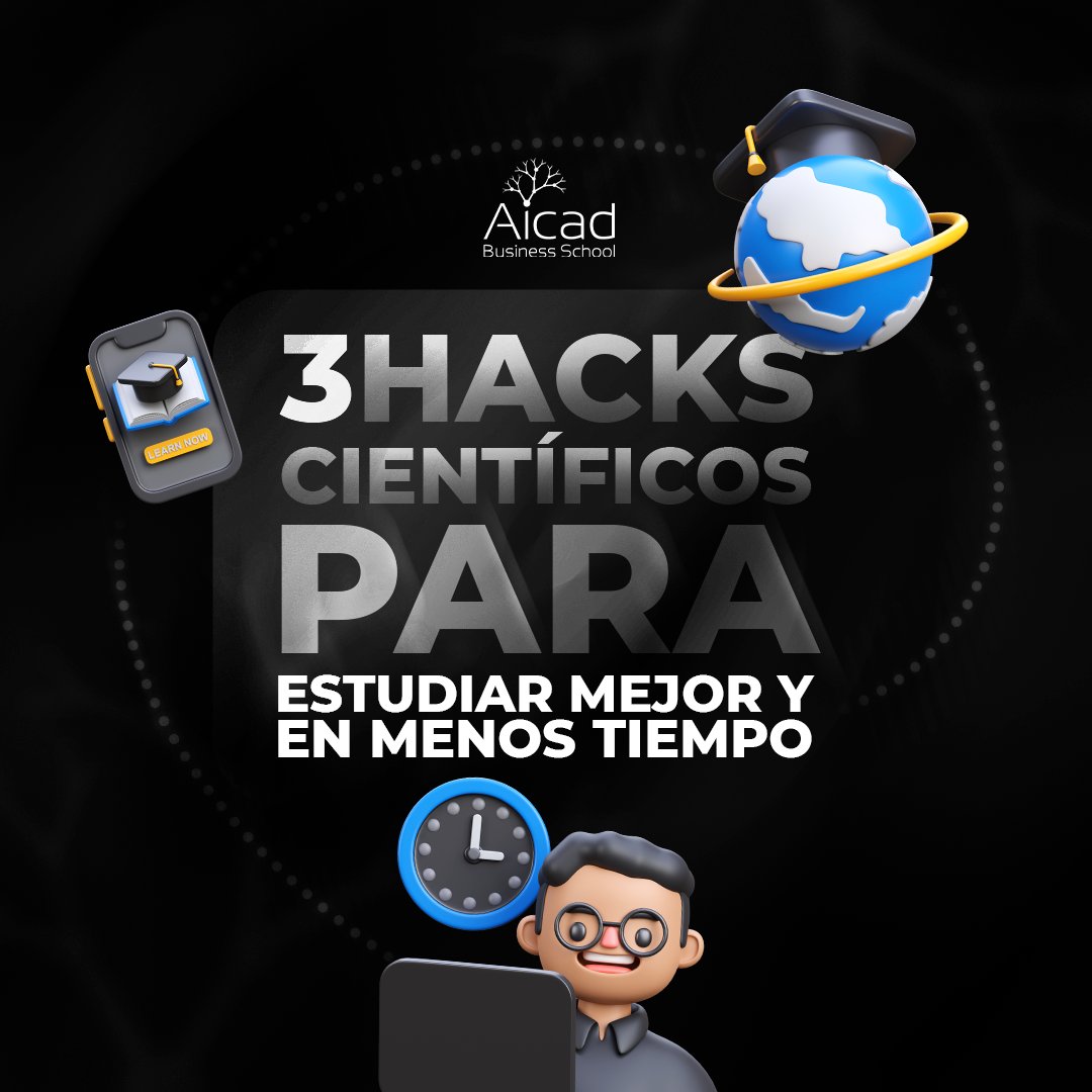 ABusinessSchool's tweet photo. 🚀 3 HACKS CIENTÍFICOS para ESTUDIAR MEJOR (y en MENOS TIEMPO)

👇 Hilo que cambiará tu forma de aprender:
(+) https://t.co/nTj2RZUiWl