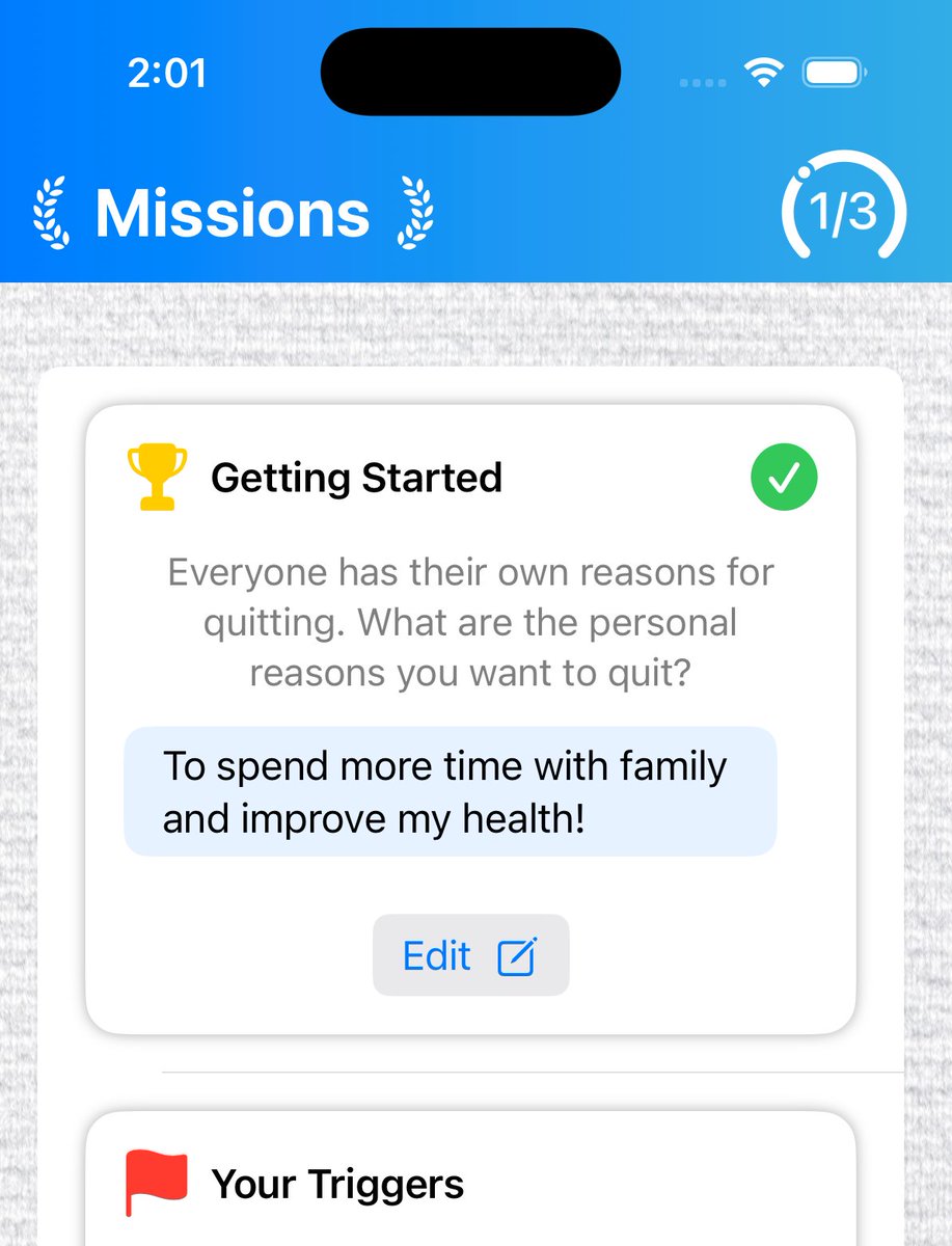 JackWaslen10012's tweet photo. I love how good the laurels in sf symbols fit in with text. Add in a gauge and it looks great.

Super easy to build this header, and looks great across the app.
#buildinpublic #swift #swiftui #IndieDev #IndieApps https://t.co/4xYh7ocZTF