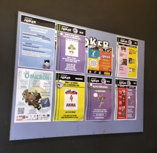 AbacoBilbao's tweet photo. Una referencia en el ocio de Bilbao, otro año más @comicsjoker patrocina las jornadas #omicron2025 https://t.co/sU7otlYPKR