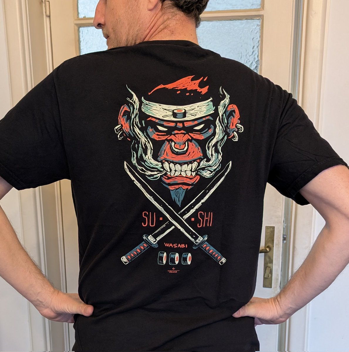 My new sushi t.
It came out great !!!
AAS forever! 😜