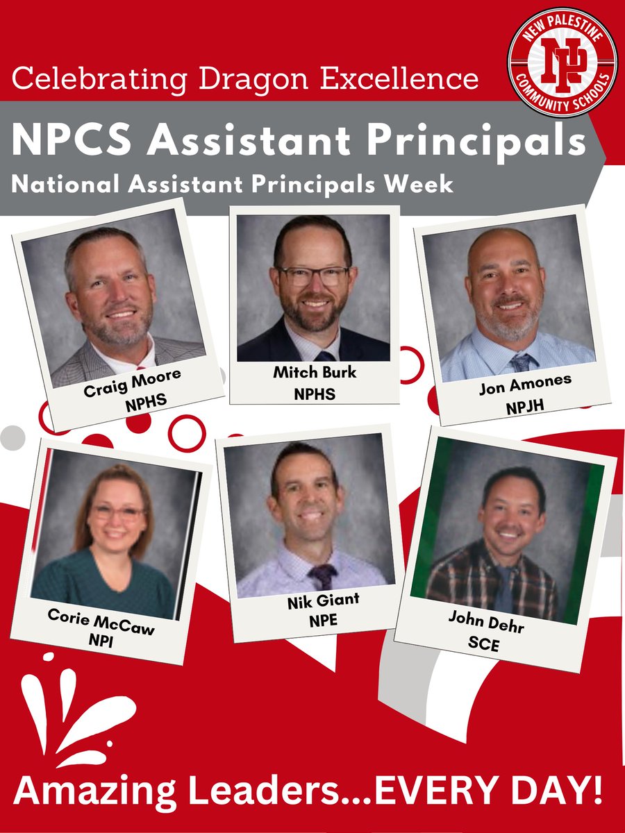 Gina Pleak, Ph.D. (@ginapleak) on Twitter photo Join me in celebrating our Assistant Principals! ❤️
<a href="/NewPalCS/">New Palestine Community Schools</a>
<a href="/NewPalAsstSup/">Katy Eastes</a> Join me in celebrating our Assistant Principals! ❤️
<a href="/NewPalCS/">New Palestine Community Schools</a>
<a href="/NewPalAsstSup/">Katy Eastes</a>