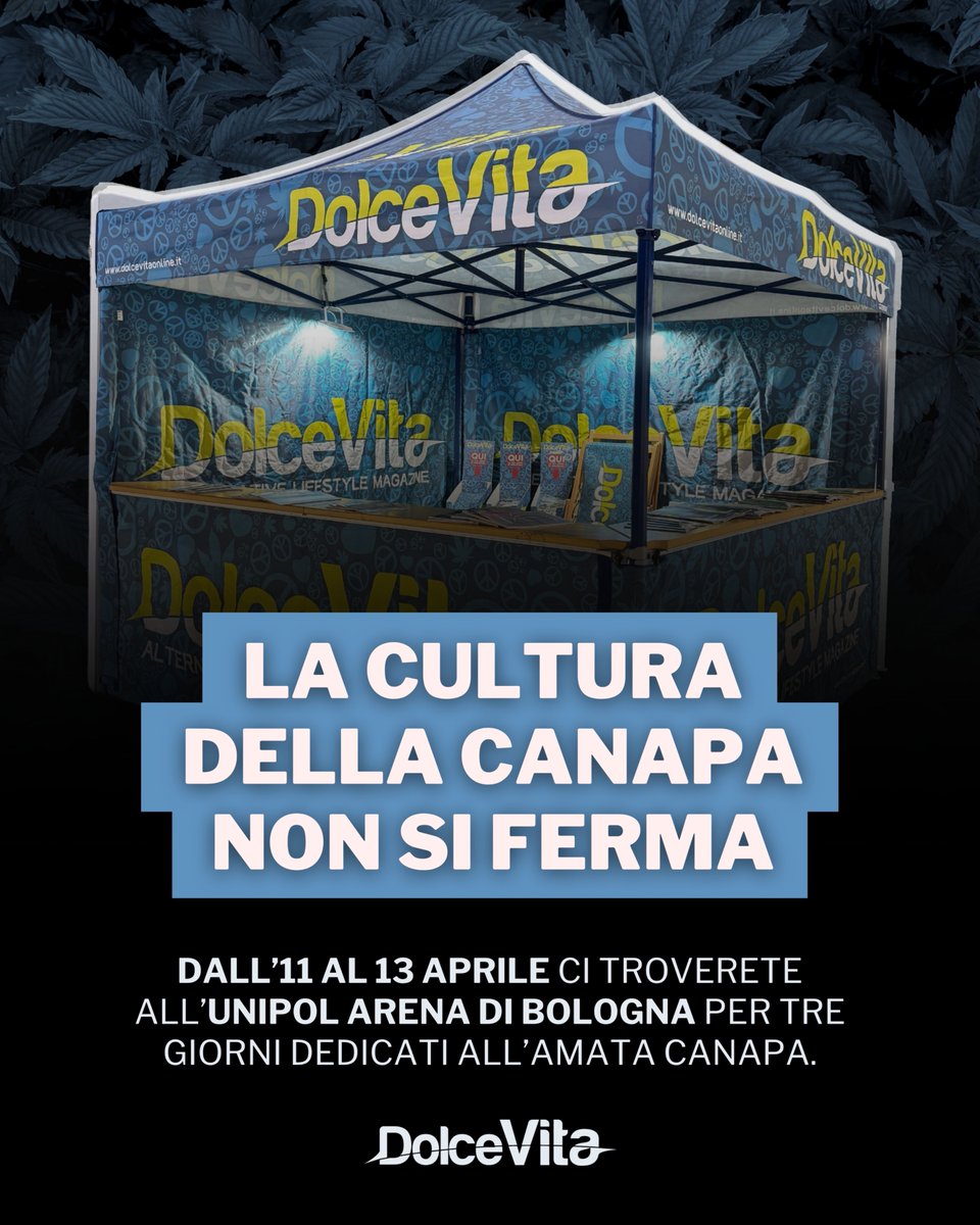 📌 Nonostante la follia di questo DL che dimostra l’assoluta incompetenza del governo, noi di DolceVita siamo pronti a supportare tutte le realtà, che da anni si impegnano per diffondere la canapa in molteplici settori. 

🍁 Vi aspettiamo all' <a href="/IndicaSativaT/">IndicaSativa Trade</a>, stand 117! 📚✨
