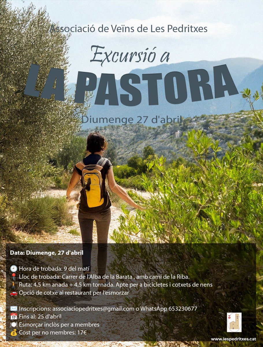 PedritxesA's tweet photo. 27 d Abril, excursió a La Pastora https://t.co/zd2t1r9pAR